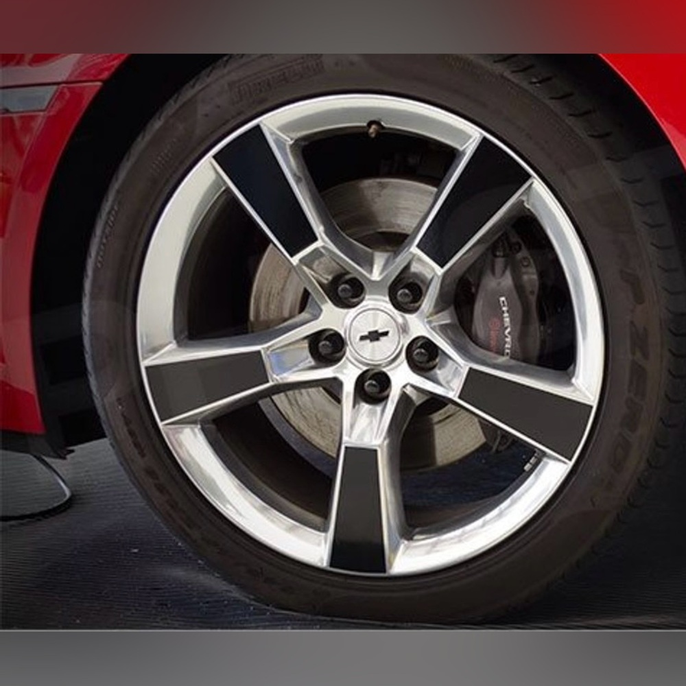 2010-2015 CAMARO
WHEEL BOWTIE OVERLAYS
